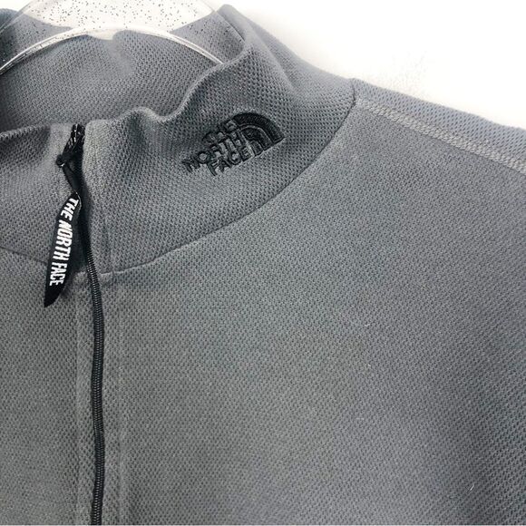 THE NORTH FACE | Dark Gray 1/4 Zip Base Layer Long Sleeve Pullover Men’s Size M - Picture 4 of 8